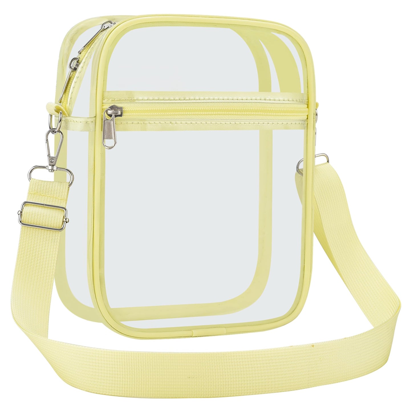 USPECLARE Clear Purse for Stadium Events Transparent Messenger Bag