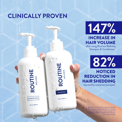 Routine Wellness Shampoo & Conditioner Set - Jasmine & Orange Blossom