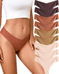 Take Talk Underwear Womens 9 Pack Seamless Thongs No Show Workout Panties