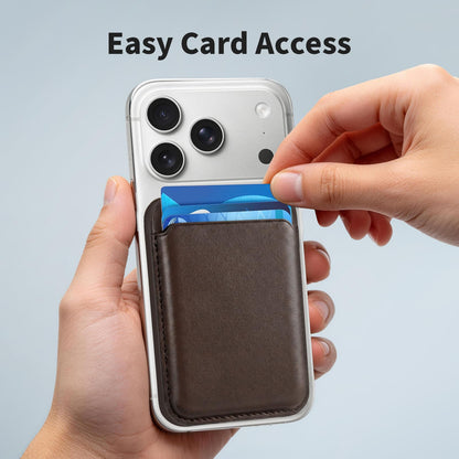 Magnetic Wallet Cell Phone Card Holder for Phone Case with Mag-Safe