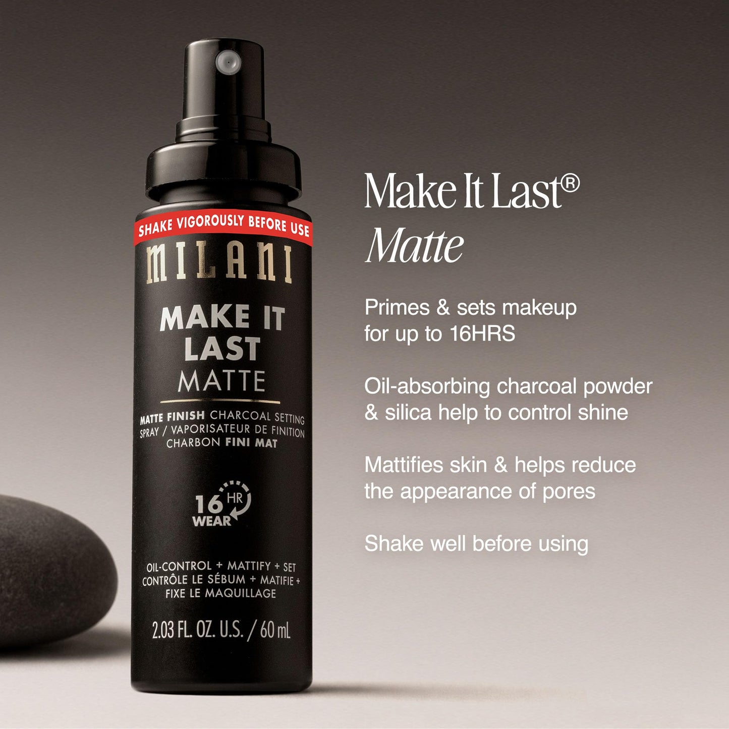 Milani Setting Spray + Primer, Make It Last Original Natural Finish
