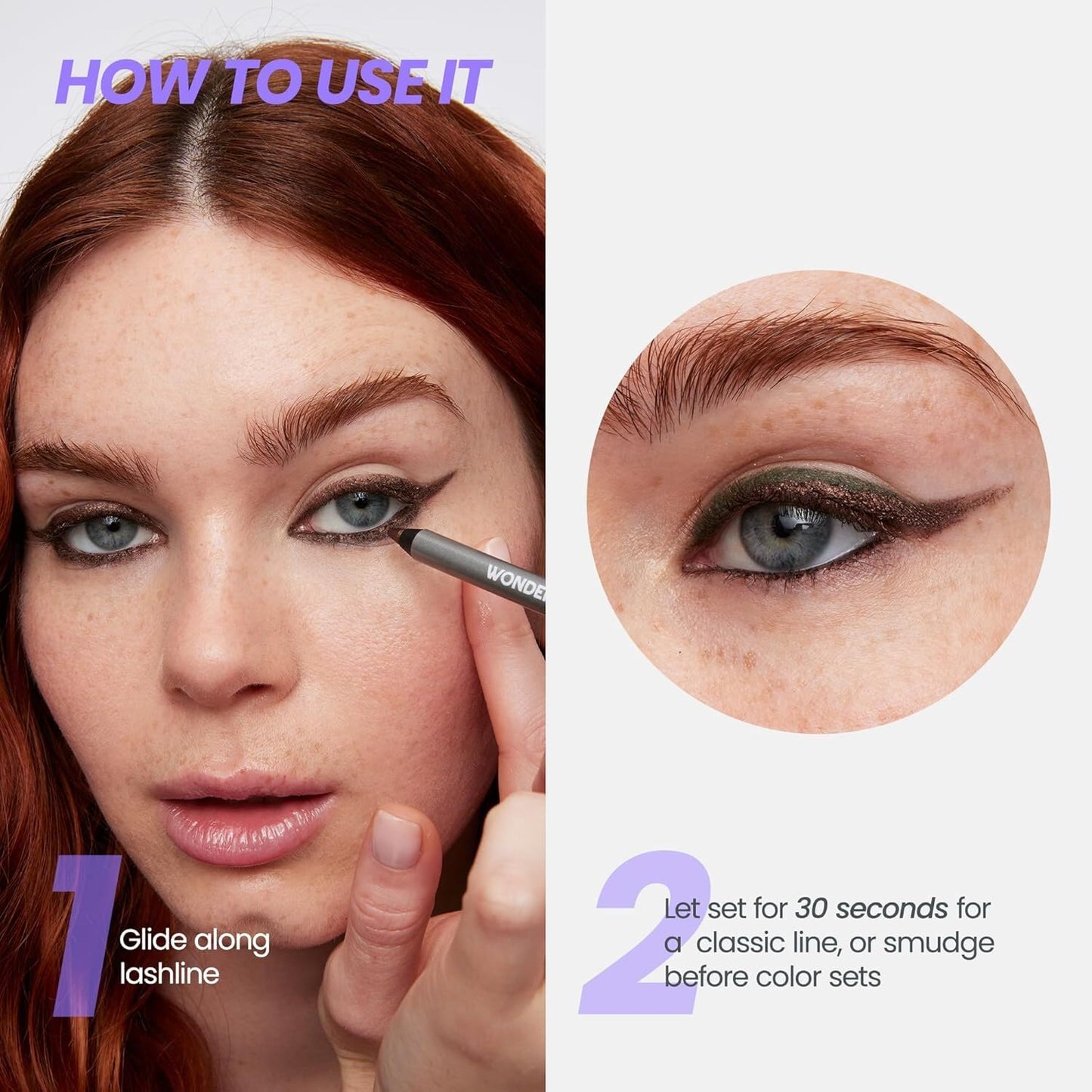 Wonderskin Eyeliner Pencil 1440 Longwear Eyeliner Waterproof & Smudge Proof