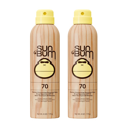Sun Bum Original SPF 50 Broad Spectrum Sunscreen Body Spray - 6 oz (2-Pack)