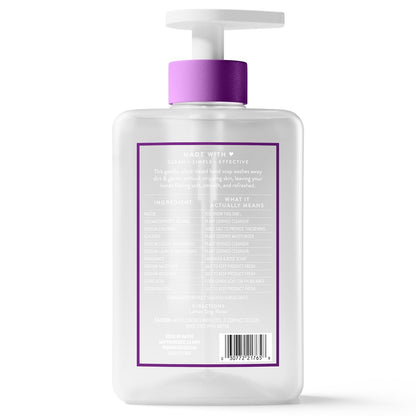 Native Liquid Hand Soap, Toasted Vanilla & Honey Scent, Non-Drying Formula for Soft, Smooth Hands, Made with Plant-Based Cleansers, Sulfate & Paraben Free, 13 oz Bottle