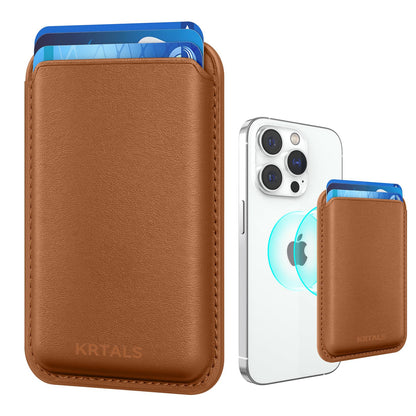 Magnetic Wallet Cell Phone Card Holder for Phone Case with Mag-Safe