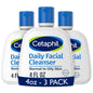 Cetaphil Daily Facial Cleanser, Oily & Combination Skin, 8oz, 3ct
