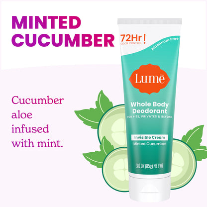 Lume Whole Body Deodorant - Cream Tube - 3 oz (Clean Tangerine)