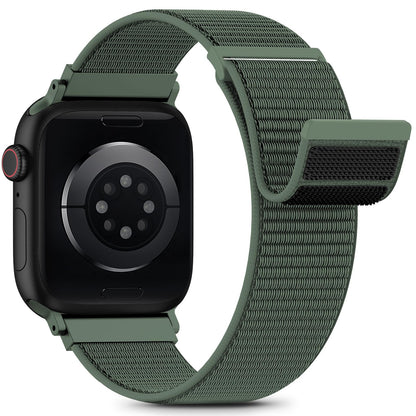 Nylon Loop Sport Band Compatible with Apple Watch Bands 38mm 40mm 41mm 42mm for Women Men, iWatch Wrist Straps for Se, Series 11 10 9 8 7, Breathable, Soft Band Ideal for Outdoor