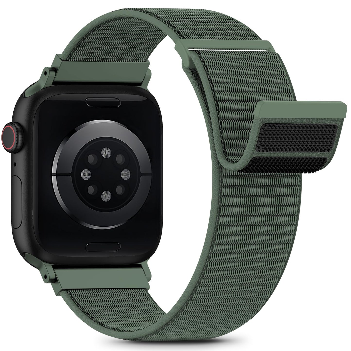Nylon Loop Sport Band Compatible with Apple Watch Bands 38mm 40mm 41mm 42mm for Women Men, iWatch Wrist Straps for Se, Series 11 10 9 8 7, Breathable, Soft Band Ideal for Outdoor