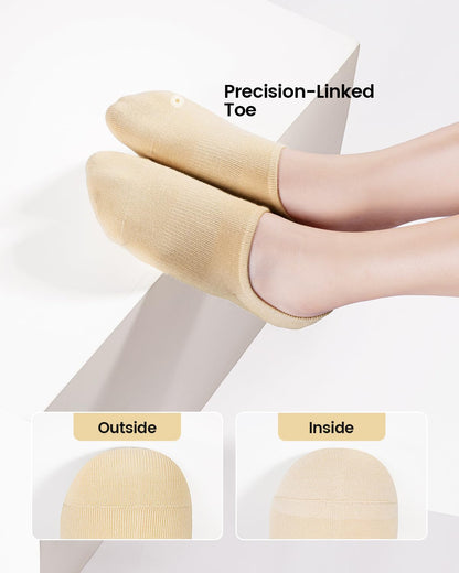 IDEGG Women & Men No Show Low Cut Anti‑Slip Casual Sports Running Socks