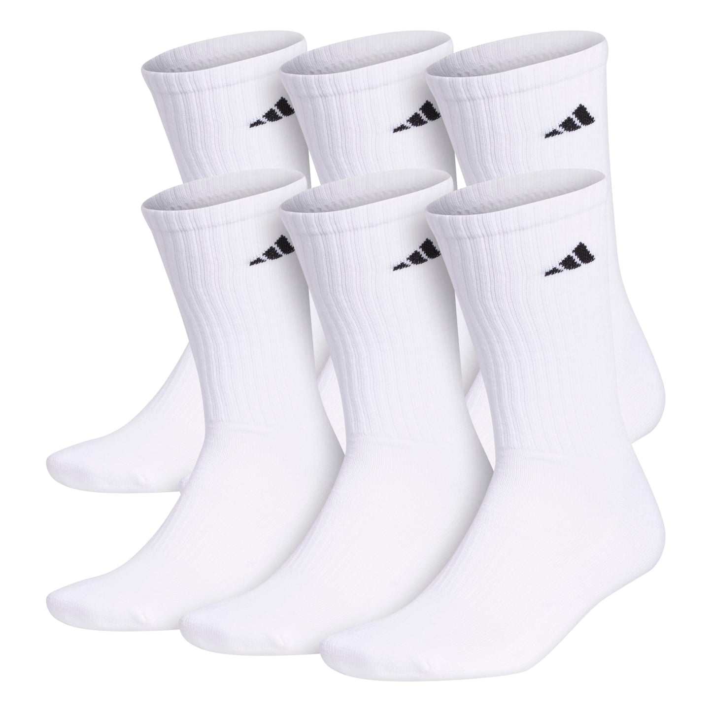 adidas Athletic Cushioned 6-Pack Crew