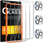 Wiaocit Tempered Glass Privacy Screen Protector for iPhone 15 Pro