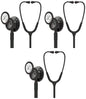3M Littmann Classic III Monitoring Stethoscope, 5803, More Than 2X as Loud, Weighs Less, Stainless Steel Black-Finish Chestpiece, 27" Black Tube, Stem and Headset
