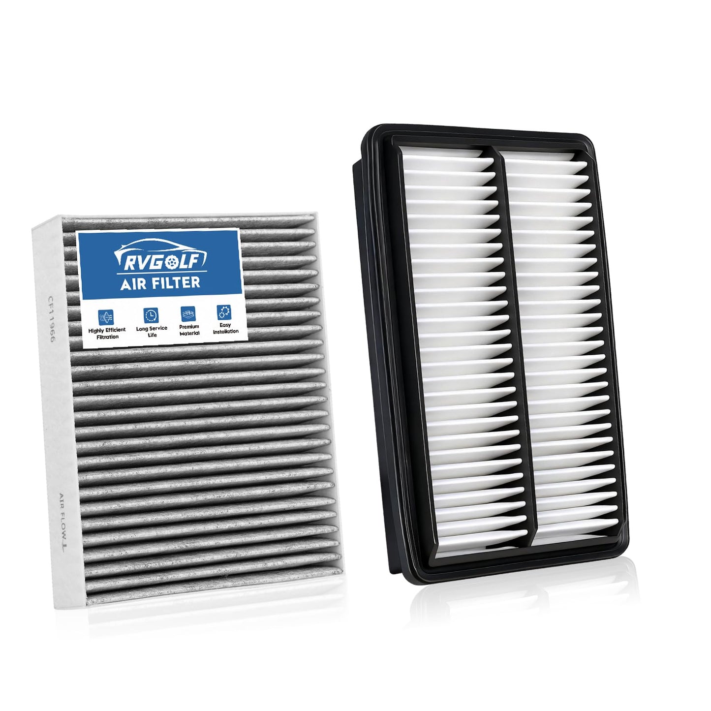 Engine+Cabin Air Filter Fit for 2014-2020 Rogue, 2017-2022 Rogue Sport