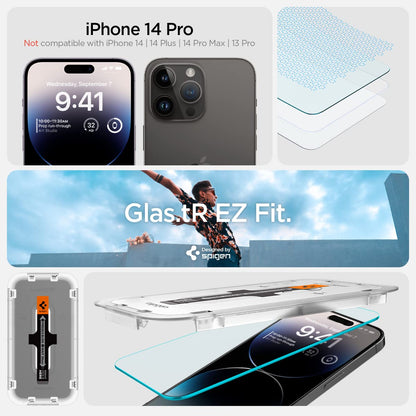 Spigen Screen Protector for iPhone 17 Pro Max, 16 Pro Max