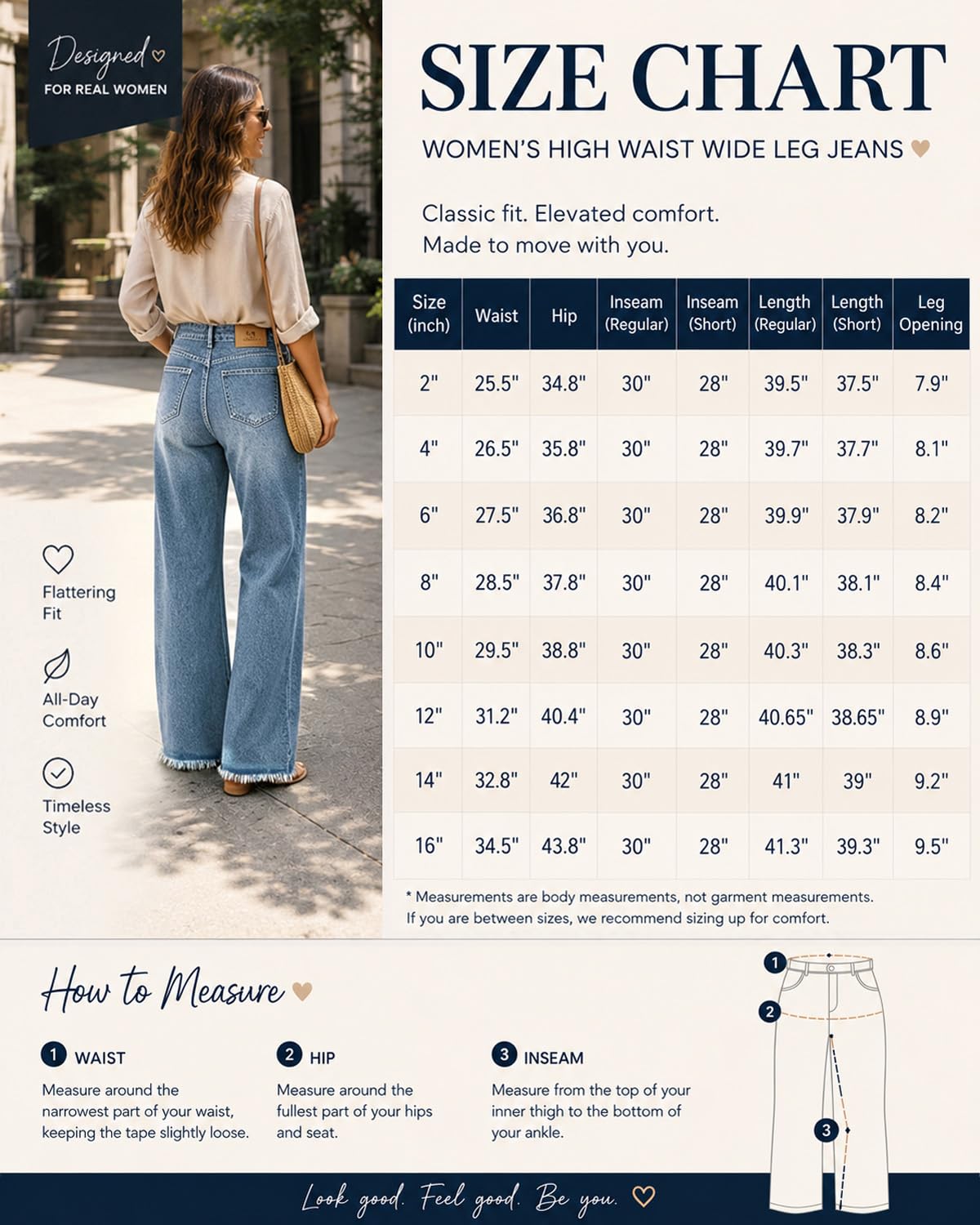 Women's High Waisted Stretchy Straight Leg Jeans Tummy Control Pants
