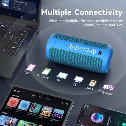 Ortizan X10 Portable Bluetooth Speaker (1st Gen), IPX7 Waterproof, Wireless