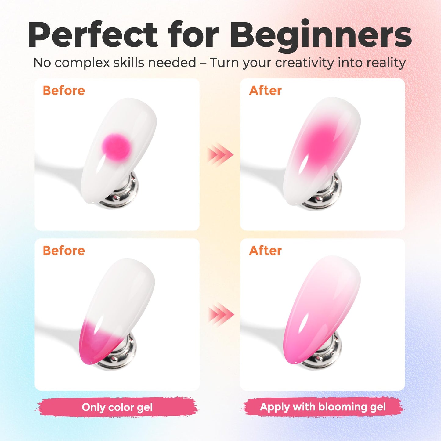 UNA GELLA 15g Nail Glue for Press On Nails with 20ml Nail Glue Remover Kit