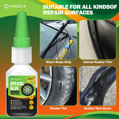 INSOIA Super Medium CA Glue, 20g, Strong Bond, with Precision Tips