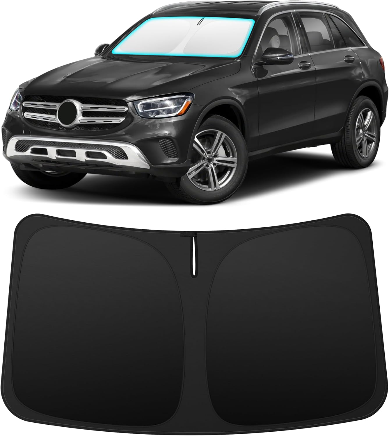 INSAUTO Custom Fit Windshield Sun Shade for Nissan Frontier 2005-2021
