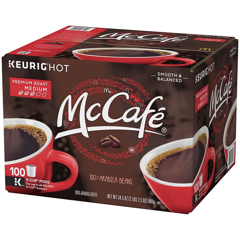 McCafe Premium Roast Coffee, Single Serve Keurig K-Cup Pods, Medium Roast, 84 Count