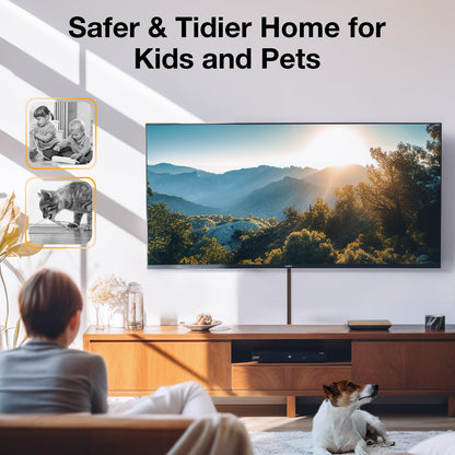 Wire Hider, 157in Delamu Cord Hider Wall, Paintable Wire Covers for Cords, TV Cable Hider Wall Kit, Cable Covers Raceway, Cable Management Hide TV Cords for Wall Mount TV, 10XL15.7 W0.95 H0.55in Brown