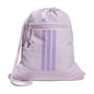 adidas Alliance Sackpack – Drawstring Backpack for Sports, Small Gym Bag, Preloved Teal Green/Black/3, OSFA