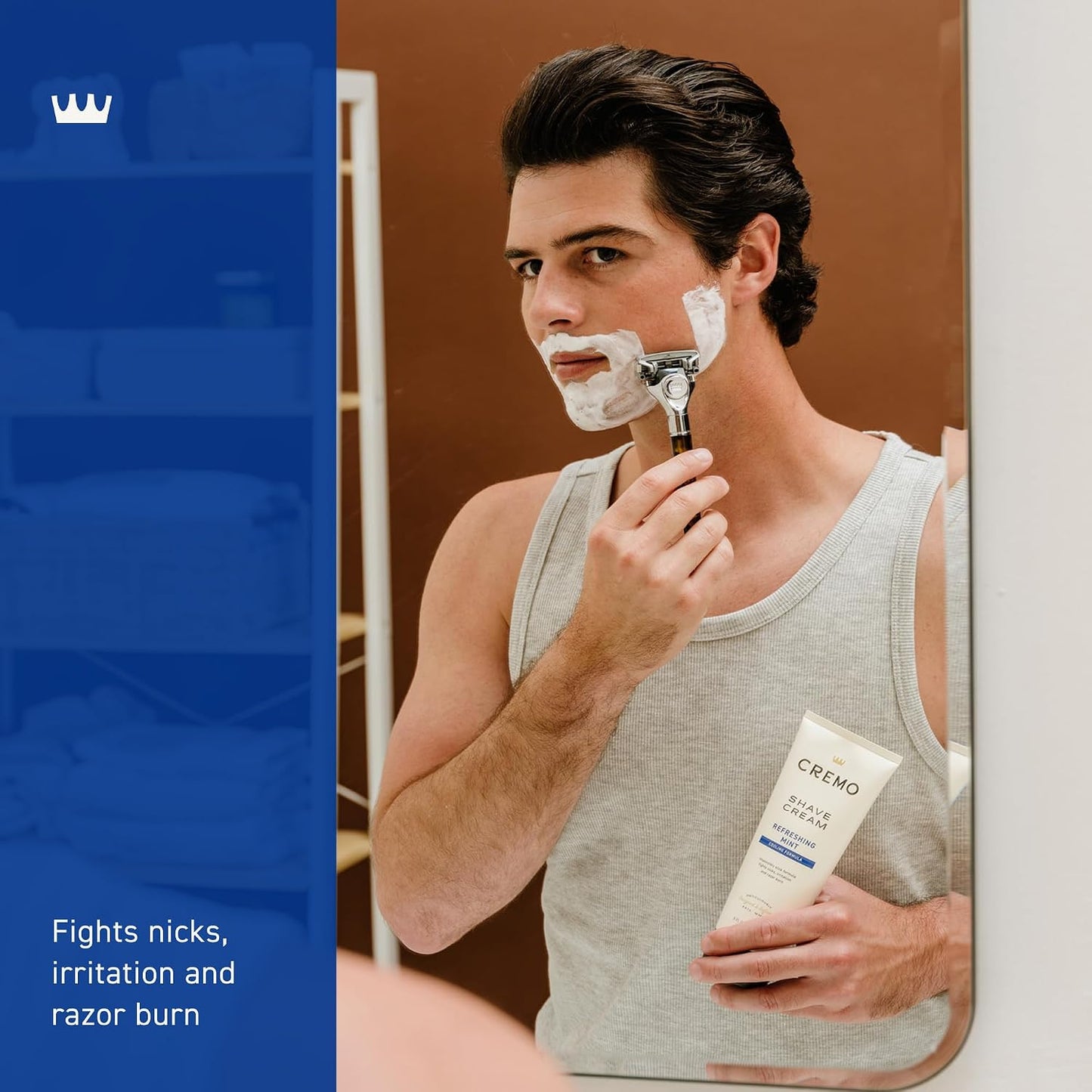 Cremo Shaving Cream for Men, Cooling, 6 Fl Oz