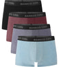 BAMBOO COOL Men's Boxer Briefs Ultra Breathable Underwear Multipack