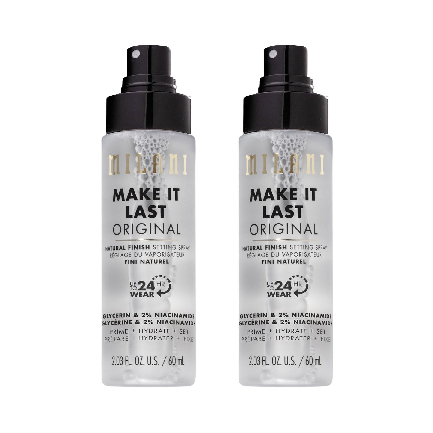 Milani Setting Spray + Primer, Make It Last Original Natural Finish
