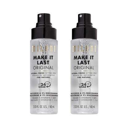 Milani Setting Spray + Primer, Make It Last Original Natural Finish