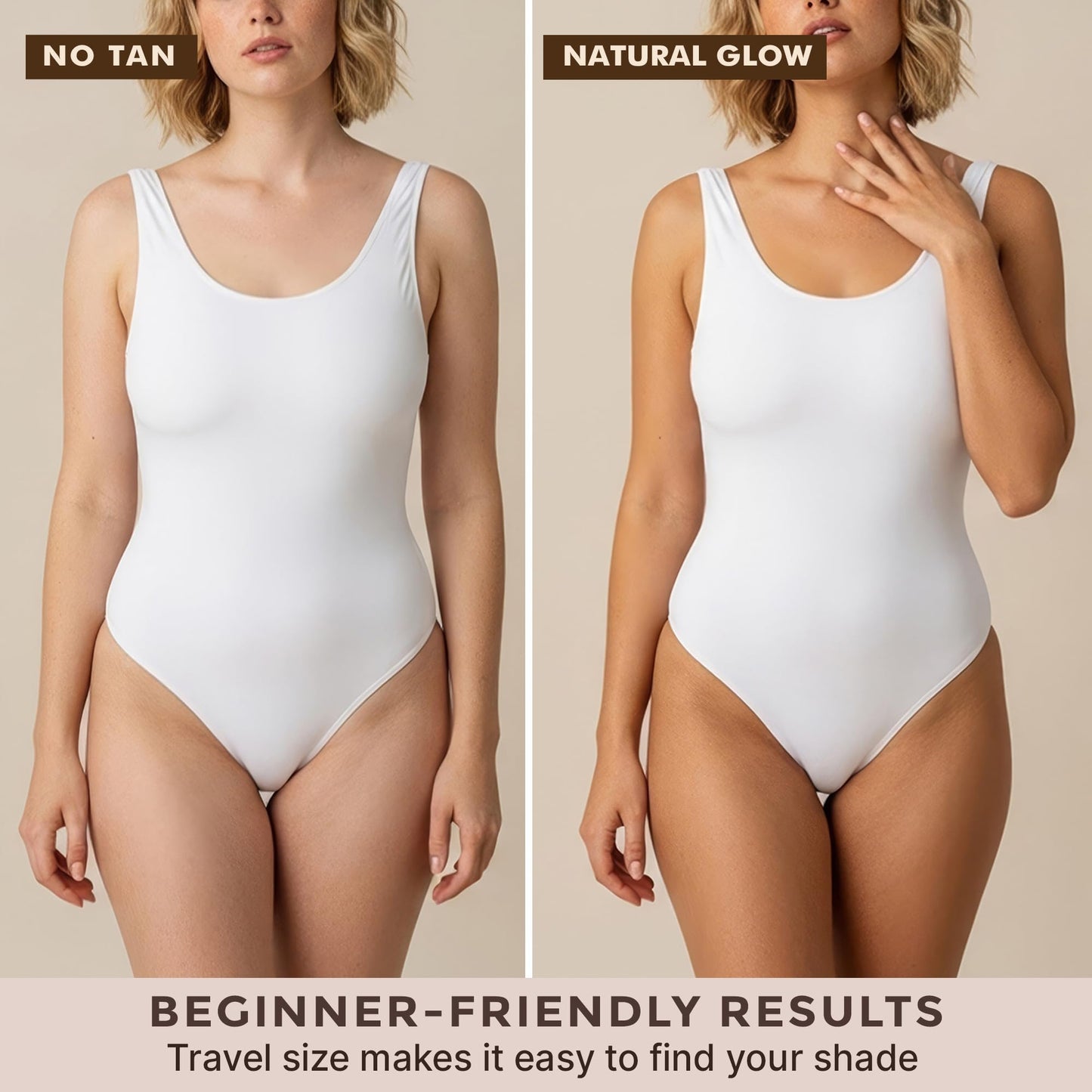 Beauty by Earth Self Tanner - USA Made with Natural & Organic Ingredients