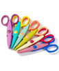 Mr. Pen- Craft Scissors Decorative Edge, 6 Pack, Bright Zig Zag Scissors