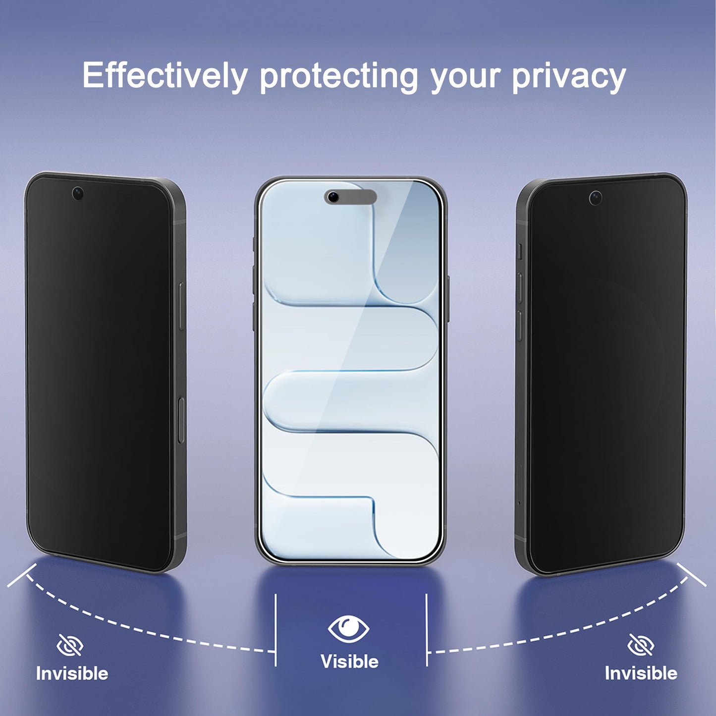 Ailun Privacy Screen Protector+Camera Lens Protector for iPhone 17 Pro Max