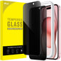 JETech Privacy Screen Protector for iPhone 17 Pro Max, 2-Pack
