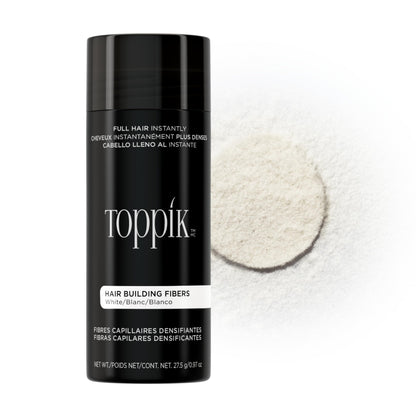 Toppik Hair Building Fibers, Fill In Fine or Thinning Hair Instantly Thicker, Fuller Looking Hair 9 Shades,4 size options