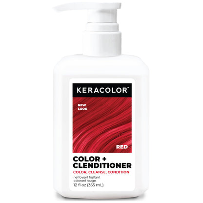 Keracolor Color + Clenditioner, Semi-Permanent Hair Color, 23 Shades