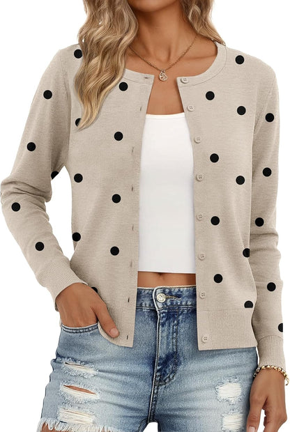 Trendy Queen Women's Lightweight Knit Cardigan