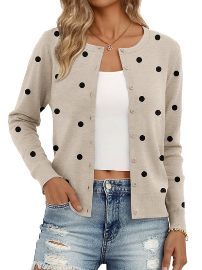 Trendy Queen Women's Lightweight Knit Cardigan