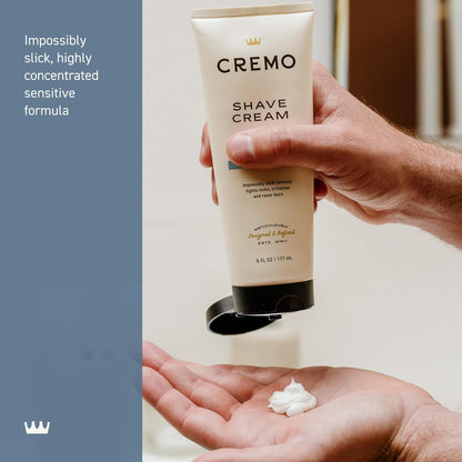 Cremo Shaving Cream for Men, Cooling, 6 Fl Oz
