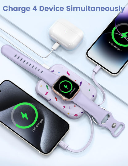 RORRY CharmGo Portable Charger, 5000mAh Portable Charger Power Bank