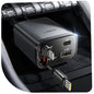 LISEN 72W Retractable Car Charger Ultra-Compact USBC Fast Car Charger