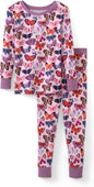 Little Sleepies Two-Piece Pajama Set, Viscose from Bamboo, Toddler Kids PJs