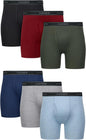 Hanes Men's Underwear Boxer Briefs Pack, Cool & Breathable Cotton Moisture-wicking Underwear for Men, No Ride Up