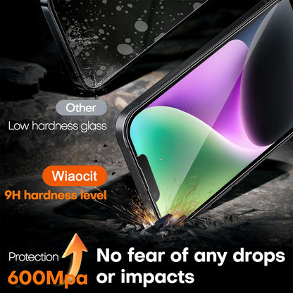 Wiaocit Tempered Glass Privacy Screen Protector for iPhone 15 Pro