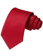JEMYGINS Solid Color Tie Mens Necktie for Business and Wedding