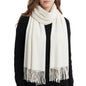 RIIQIICHY Women's Fringe Shawl Wrap Pashmina Scarf for Wedding Evening