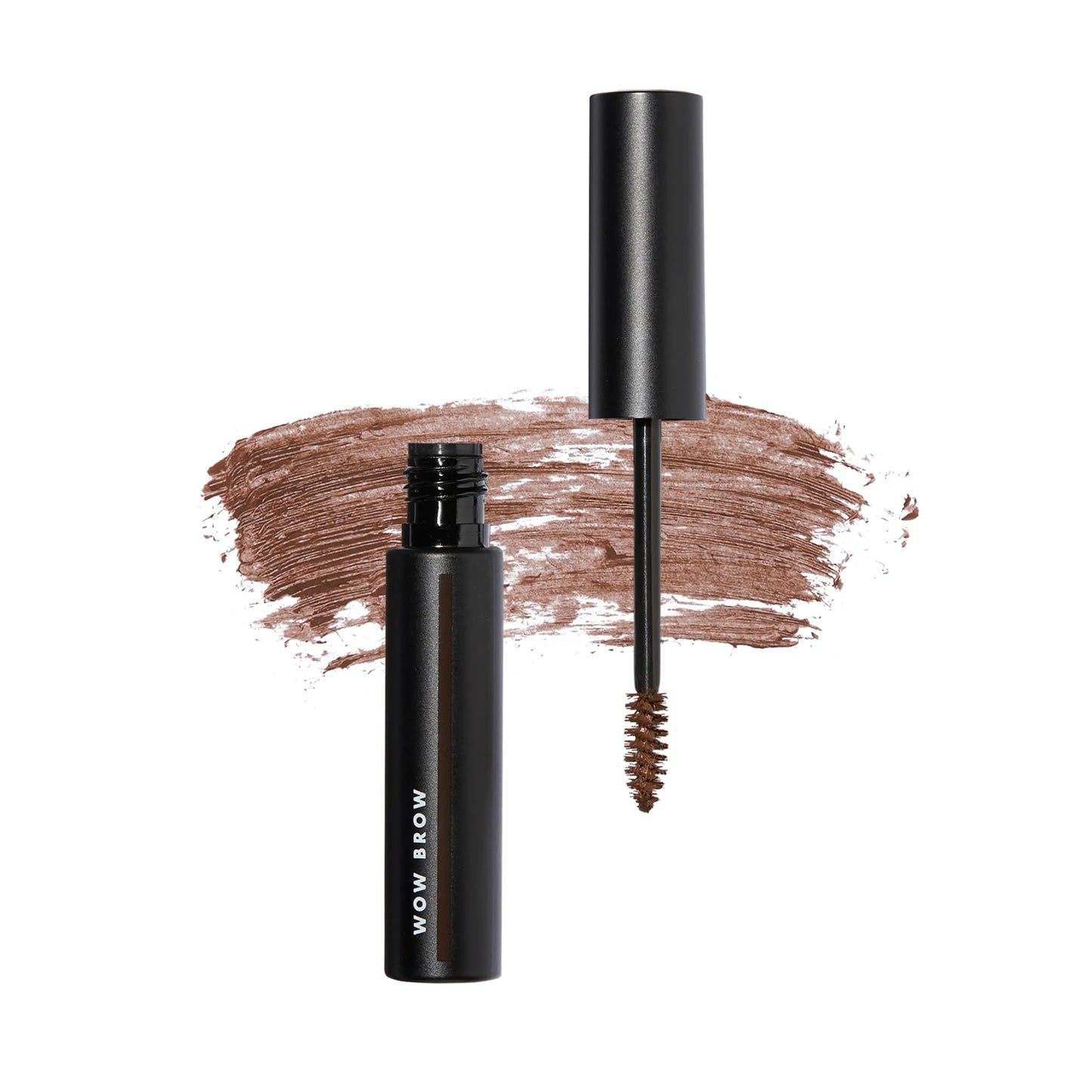 e.l.f. Wow Brow Gel, Volumizing, Buildable, Wax-Gel Hybrid, Creates Full, Voluminous-Looking Brows, Locks Brow Hairs In Place, Deep Brown