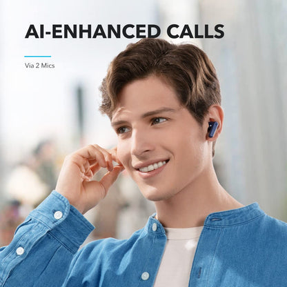 Soundcore by Anker P20i True Wireless Earbuds, with Big Bass, 30H Playtime