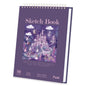 Fuxi 9" x 12" Sketch Book_Top Spiral Bound Sketchbook_100Sheets 68lb/100gsm